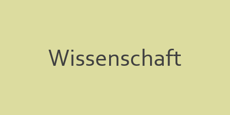 wissenschaft